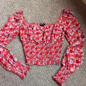 Forever 21 pink floral off